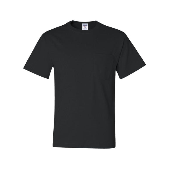 29MPR JERZEES Dri-Power® 50/50 T-Shirt with a Pocket Black