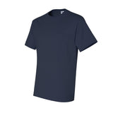 29MPR JERZEES Dri-Power® 50/50 T-Shirt with a Pocket J. Navy