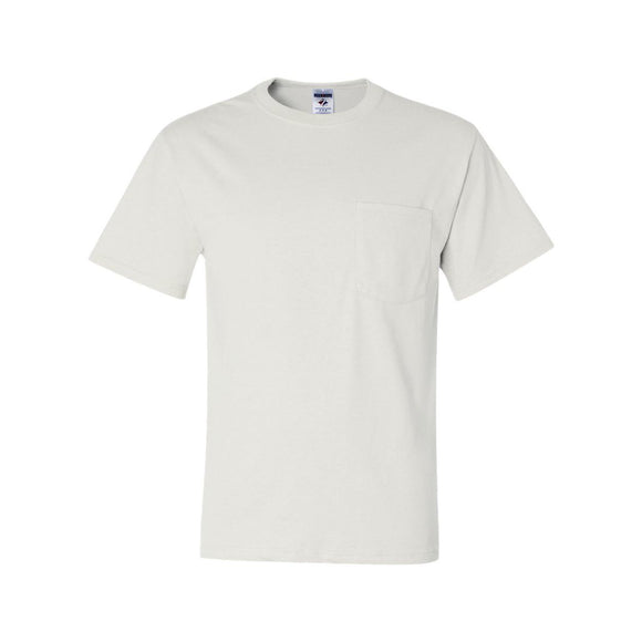 29MPR JERZEES Dri-Power® 50/50 T-Shirt with a Pocket White