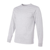 29LSR JERZEES Dri-Power® Long Sleeve 50/50 T-Shirt Ash