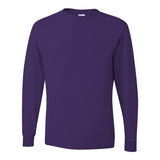 29LSR JERZEES Dri-Power® Long Sleeve 50/50 T-Shirt Deep Purple