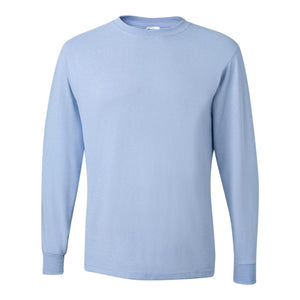 29LSR JERZEES Dri-Power® Long Sleeve 50/50 T-Shirt Light Blue