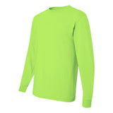 29LSR JERZEES Dri-Power® Long Sleeve 50/50 T-Shirt Safety Green