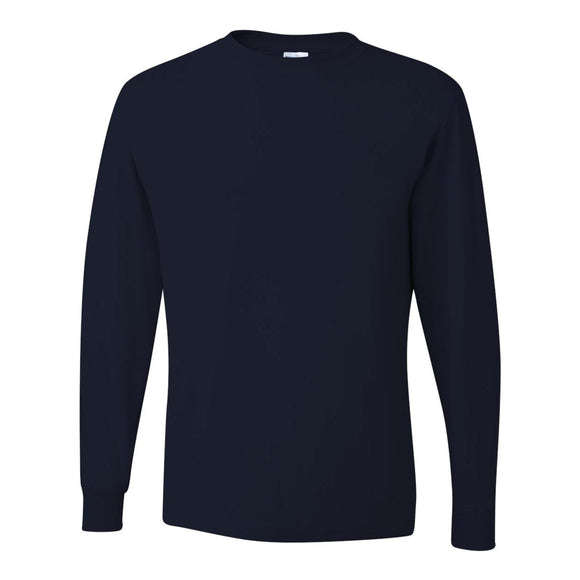 29LSR JERZEES Dri-Power® Long Sleeve 50/50 T-Shirt J. Navy