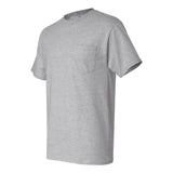 5190 Hanes Beefy-T® Pocket T-Shirt Light Steel