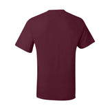 5190 Hanes Beefy-T® Pocket T-Shirt Maroon