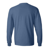 5186 Hanes Beefy-T® Long Sleeve T-Shirt Denim Blue