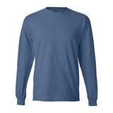 5186 Hanes Beefy-T® Long Sleeve T-Shirt Denim Blue