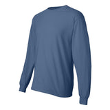 5186 Hanes Beefy-T® Long Sleeve T-Shirt Denim Blue