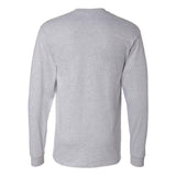 5186 Hanes Beefy-T® Long Sleeve T-Shirt Light Steel