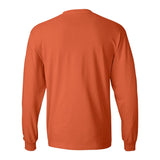 5186 Hanes Beefy-T® Long Sleeve T-Shirt Orange