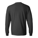 5186 Hanes Beefy-T® Long Sleeve T-Shirt Smoke Grey