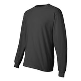 5186 Hanes Beefy-T® Long Sleeve T-Shirt Smoke Grey