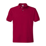 054X Hanes Ecosmart® Jersey Polo Deep Red