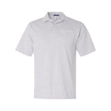 436MPR JERZEES SpotShield™ 50/50 Polo with Pocket Ash