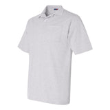 436MPR JERZEES SpotShield™ 50/50 Polo with Pocket Ash