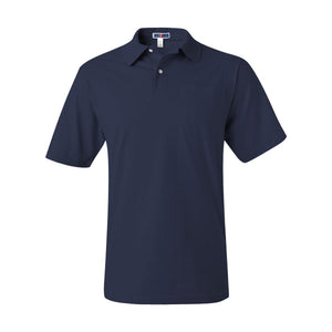 436MPR JERZEES SpotShield™ 50/50 Polo with Pocket J. Navy