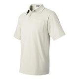 436MPR JERZEES SpotShield™ 50/50 Polo with Pocket White