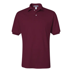 437MSR JERZEES SpotShield™ 50/50 Polo Maroon