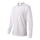 437MLR JERZEES SpotShield™ 50/50 Long Sleeve Polo White