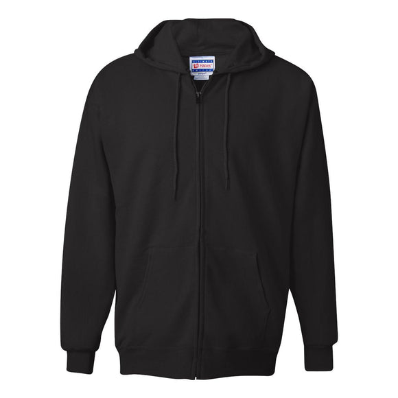 F280 Hanes Ultimate Cotton® Full-Zip Hooded Sweatshirt Black