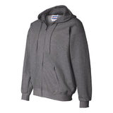 F280 Hanes Ultimate Cotton® Full-Zip Hooded Sweatshirt Charcoal Heather