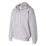 F280 Hanes Ultimate Cotton® Full-Zip Hooded Sweatshirt Light Steel