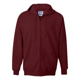 F280 Hanes Ultimate Cotton® Full-Zip Hooded Sweatshirt Maroon