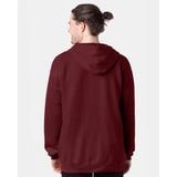 F280 Hanes Ultimate Cotton® Full-Zip Hooded Sweatshirt Maroon