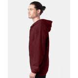 F280 Hanes Ultimate Cotton® Full-Zip Hooded Sweatshirt Maroon