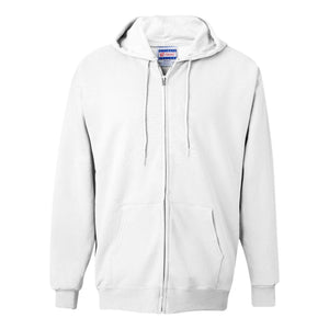 F280 Hanes Ultimate Cotton® Full-Zip Hooded Sweatshirt White