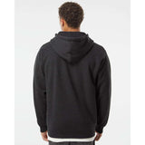 IND4000Z Independent Trading Co. Heavyweight Full-Zip Hooded Sweatshirt Charcoal Heather