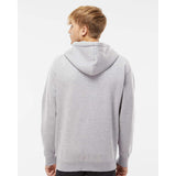 IND4000Z Independent Trading Co. Heavyweight Full-Zip Hooded Sweatshirt Grey Heather