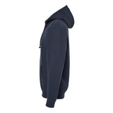 IND4000Z Independent Trading Co. Heavyweight Full-Zip Hooded Sweatshirt Navy