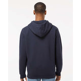 IND4000Z Independent Trading Co. Heavyweight Full-Zip Hooded Sweatshirt Navy