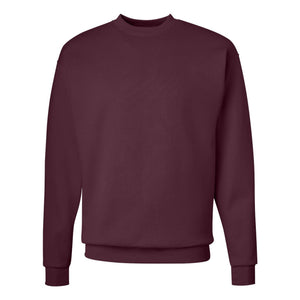 P160 Hanes Ecosmart® Crewneck Sweatshirt Maroon