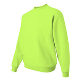 562MR JERZEES NuBlend® Crewneck Sweatshirt Safety Green