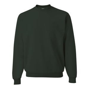 4662MR JERZEES Super Sweats NuBlend® Crewneck Sweatshirt Forest Green