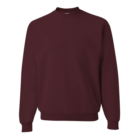 4662MR JERZEES Super Sweats NuBlend® Crewneck Sweatshirt Maroon