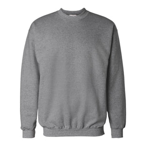 F260 Hanes Ultimate Cotton® Crewneck Sweatshirt Oxford Grey