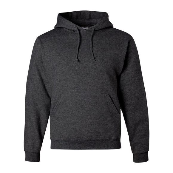 996MR JERZEES NuBlend® Hooded Sweatshirt Black Heather