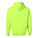 996MR JERZEES NuBlend® Hooded Sweatshirt Safety Green