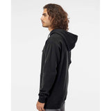 IND4000 Independent Trading Co. Heavyweight Hooded Sweatshirt Black