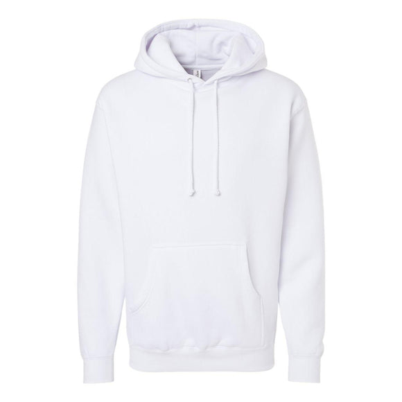 IND4000 Independent Trading Co. Heavyweight Hooded Sweatshirt White