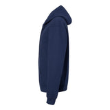 P180 Hanes Ecosmart® Full-Zip Hooded Sweatshirt Navy