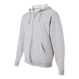 993MR JERZEES NuBlend® Full-Zip Hooded Sweatshirt Ash