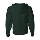 993MR JERZEES NuBlend® Full-Zip Hooded Sweatshirt Forest Green