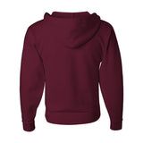 993MR JERZEES NuBlend® Full-Zip Hooded Sweatshirt Maroon