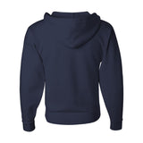 993MR JERZEES NuBlend® Full-Zip Hooded Sweatshirt J. Navy