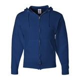 993MR JERZEES NuBlend® Full-Zip Hooded Sweatshirt Royal